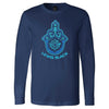 Navy Longsleeve Hamsa Tee