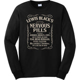 Lewis Black Nervous Pills Long Sleeve Tee