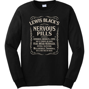 Lewis Black Nervous Pills Long Sleeve Tee