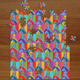 Pop Art Santa 260 Piece Puzzle